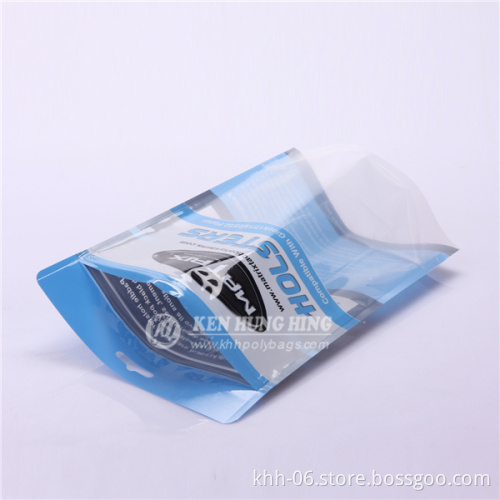 High quality stand up ziplock phone accessories packaging bag